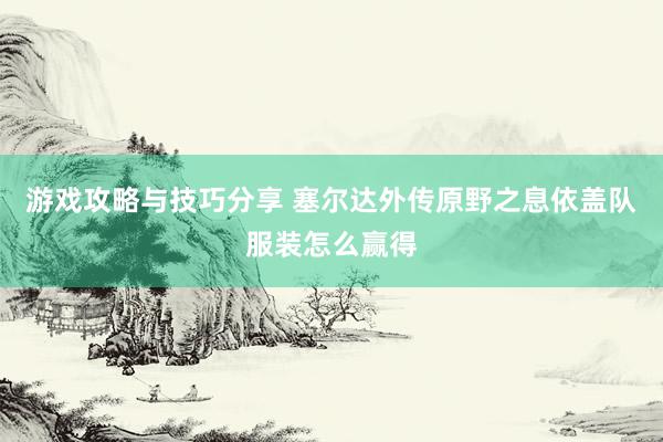 游戏攻略与技巧分享 塞尔达外传原野之息依盖队服装怎么赢得