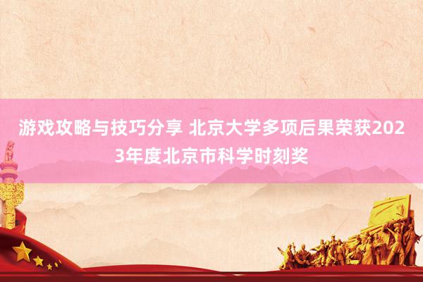 游戏攻略与技巧分享 北京大学多项后果荣获2023年度北京市科学时刻奖